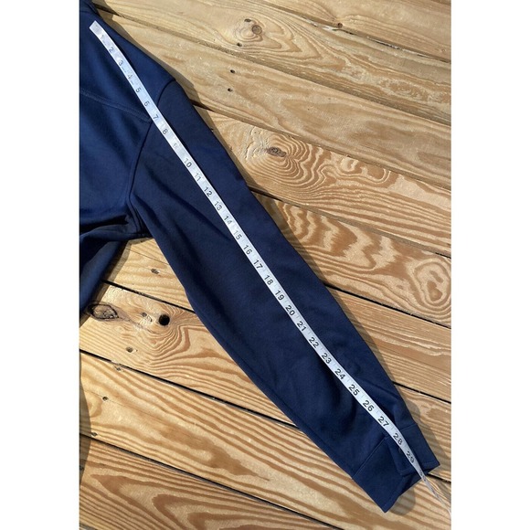 Our Rescue Mercer + Mettle Logo Long Sleeve Shirt Medium Men’s Navy Snap Front - Picture 8 of 8